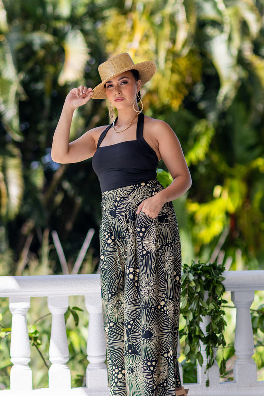 Palazzo Pants Black Opihi