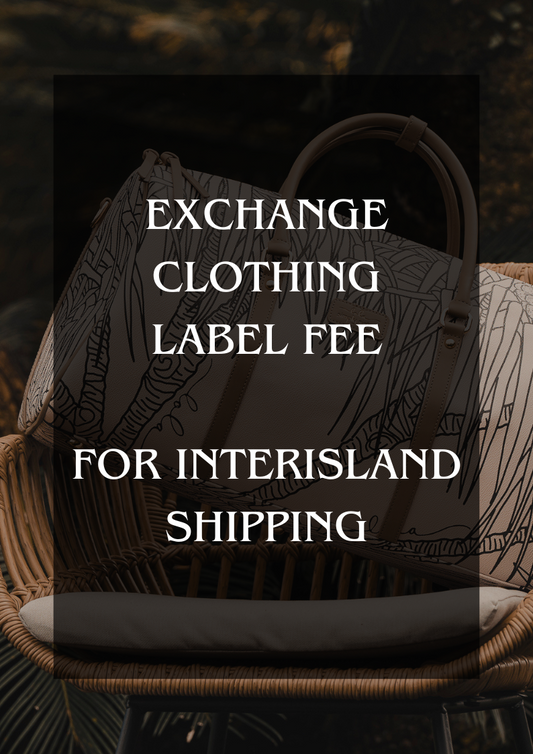 INTERISLAND Exchange Shipping Label - Clothing