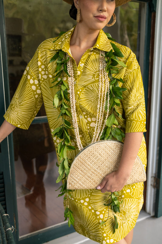 Lei Aloha Dress Opihi Citrine