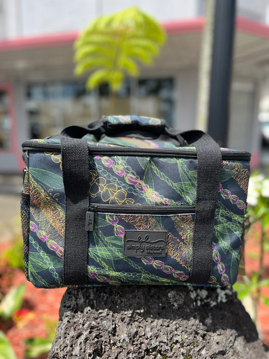 Black Multi Lei Cooler Bags