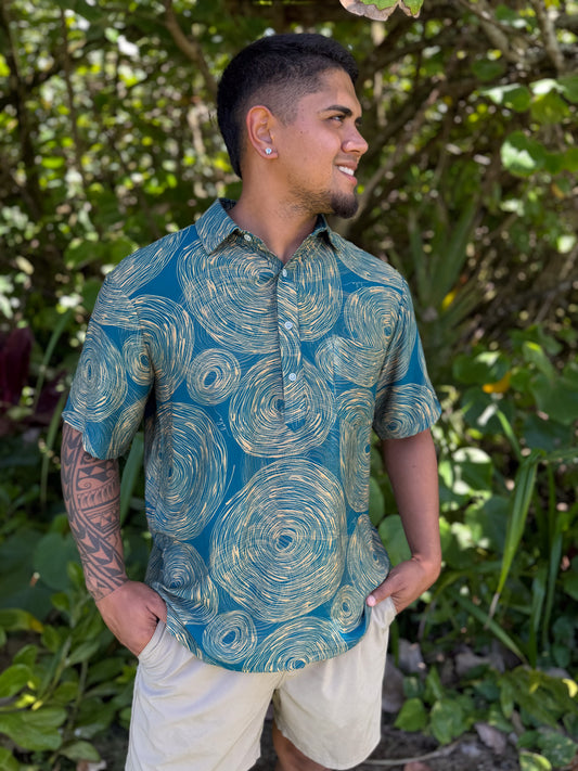 aloha dress shirt Aloha Shirt Dress ~ Mahi'ai Kalo X Wai