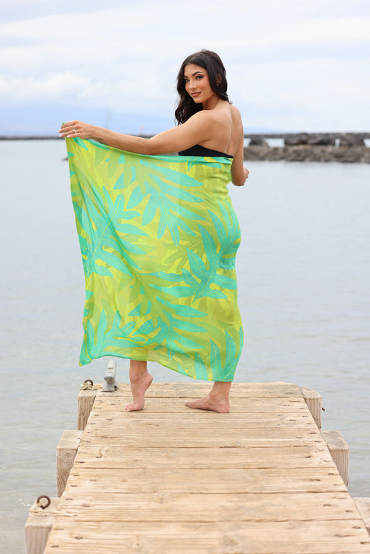 Pareo Lauaʻe Blue/Green