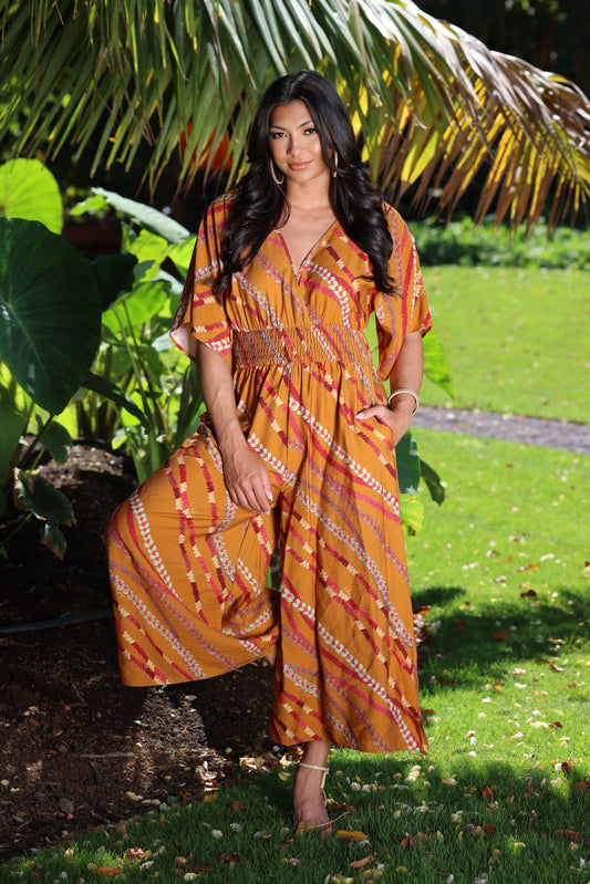 Alexis Romper Rust Niʻihau Shell